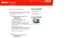 Desktop Screenshot of e-iroda.eon-hungaria.com